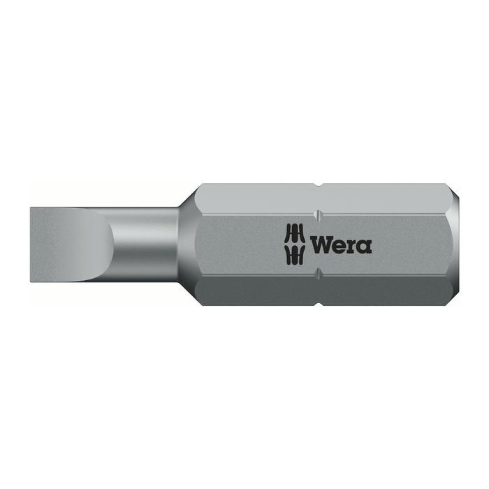 WERA 800/1 Z 1.0x5.5 x 25mm 堅硬 一字起子頭 05072059001