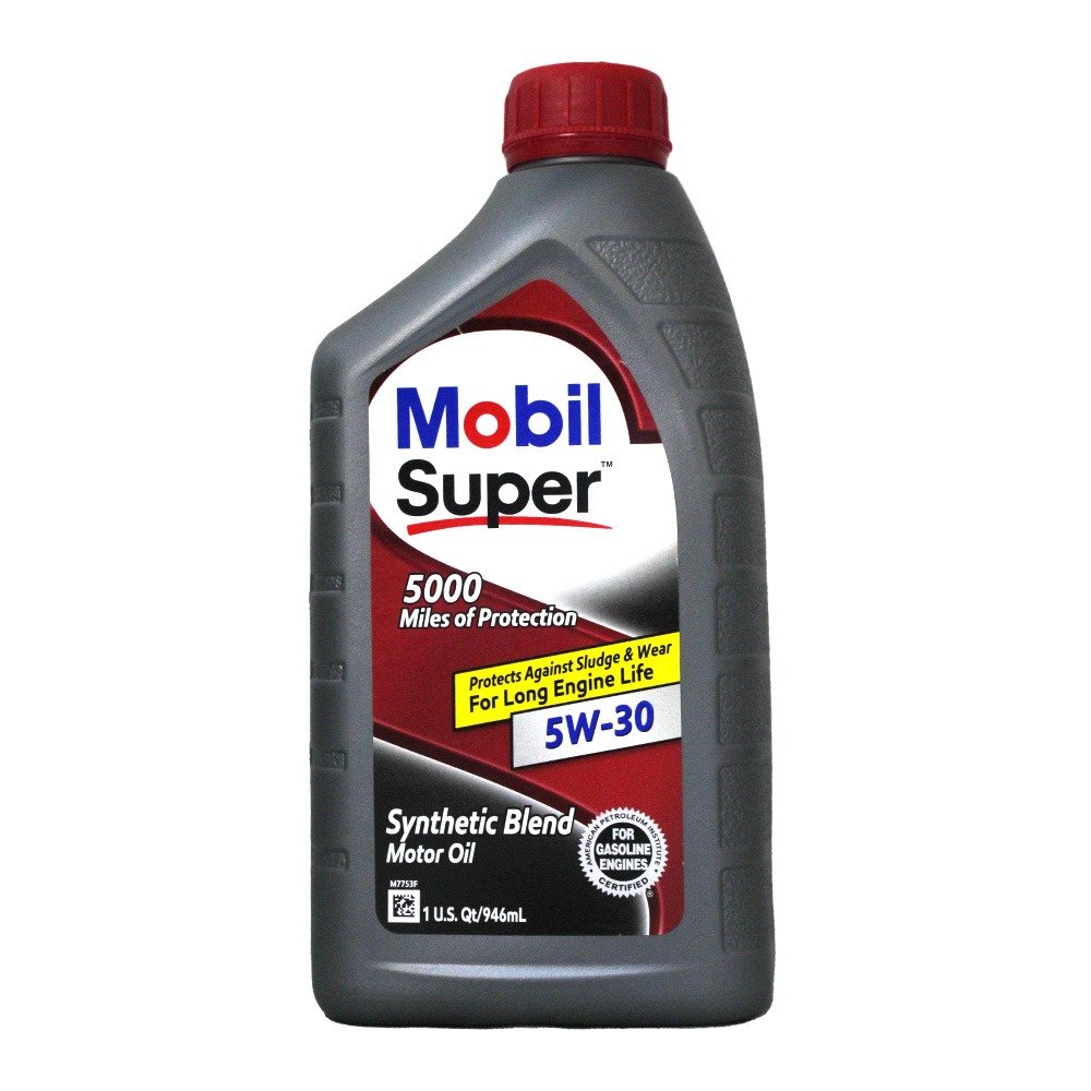 【易油網】Mobil Super 5000 5W30 合成機油 1L