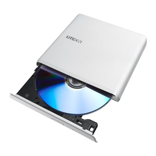 【1768購物網】光寶 LITEON ES1 8X 超輕薄外接式DVD燒錄機 (白) (捷元 J0036996)