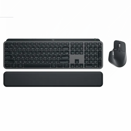 羅技 MX KEYS S COMBO 無線智能鍵盤滑鼠組-石墨灰 920-011617