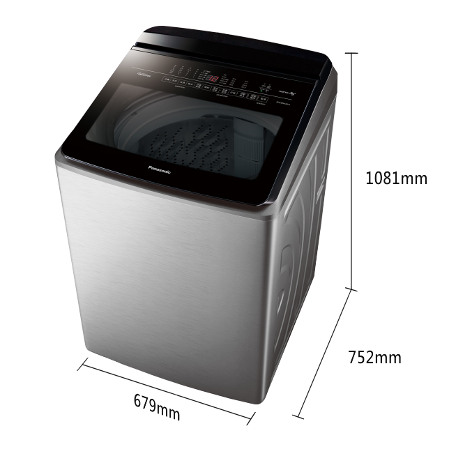 《Panasonic 國際》20公斤 智能聯網變頻直立式溫水洗衣機 NA-V200NMS(含基本安裝)