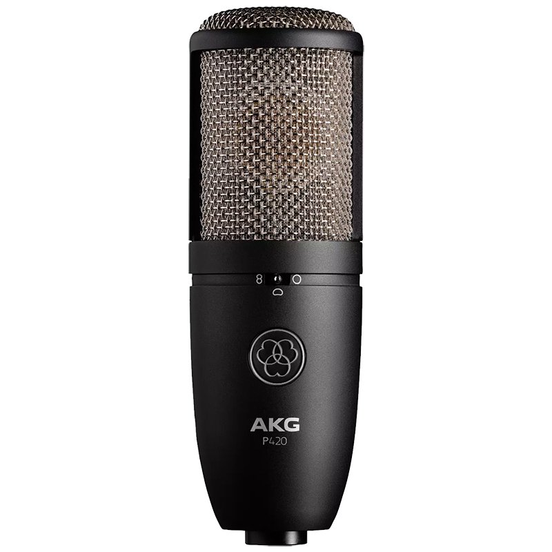 AKG P420 電容式人聲&amp;樂器麥克風/大震膜/多指向/立體聲模擬技術和環境錄音/原廠公司貨