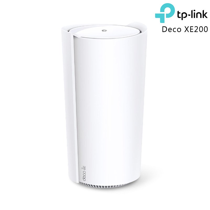 TP-LINK Deco XE200 AXE11000 完整家庭 Mesh Wi-Fi 6E 路由器 1入組