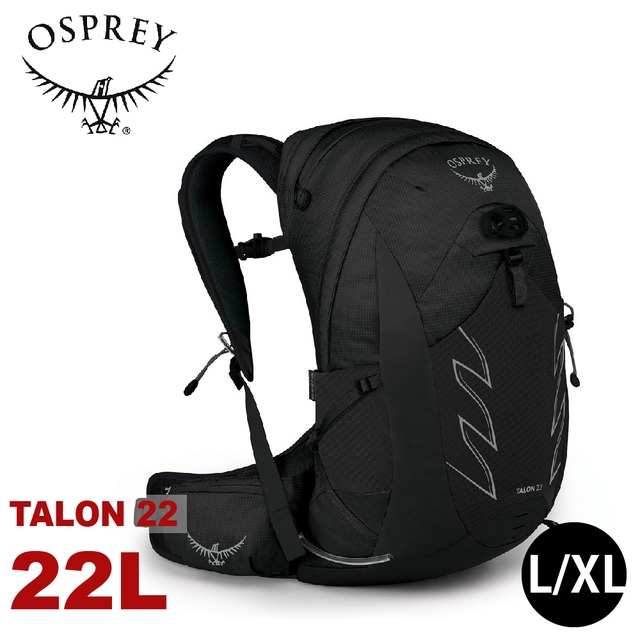 【OSPREY 美國 Talon 22 登山背包《消光黑L/XL》22L】自助旅行/雙肩背包/行李背包