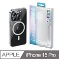 【Benks】iPhone 15 Pro (6.1) 冰晶精透系列 MagSafe磁吸保護殼 升級透亮不發黃 手機保護套