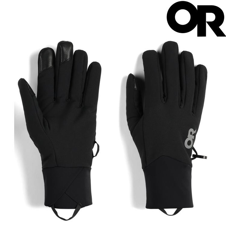 Outdoor Research Methow Stride Gloves 男款 防潑觸控手套 OR300545 0001黑