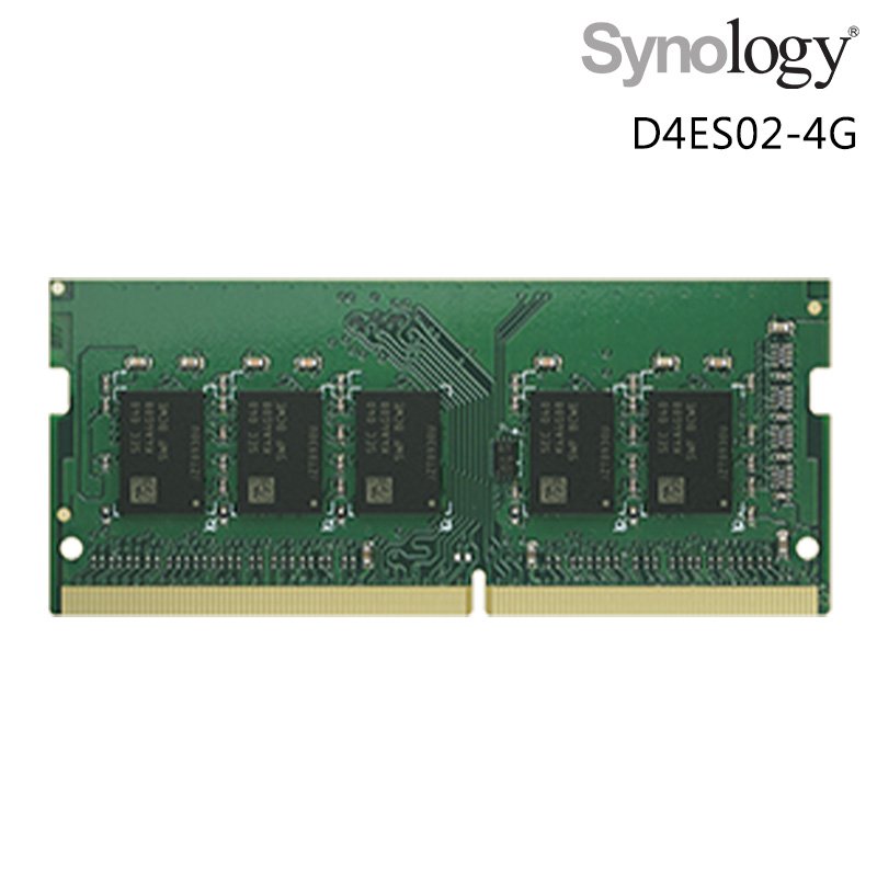 SYNOLOGY 群暉 D4ES02-4G DDR4 4GB 記憶體模組