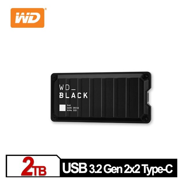 WD 黑標 P40 Game Drive SSD 2TB 電競外接式SSD