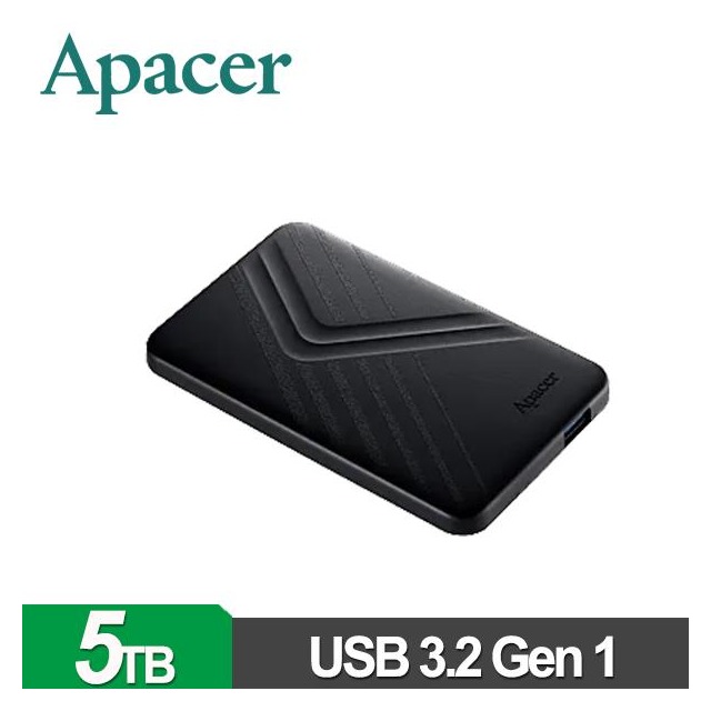 Apacer宇瞻 AC236 5TB(時尚黑) 2 . 5吋行動硬碟