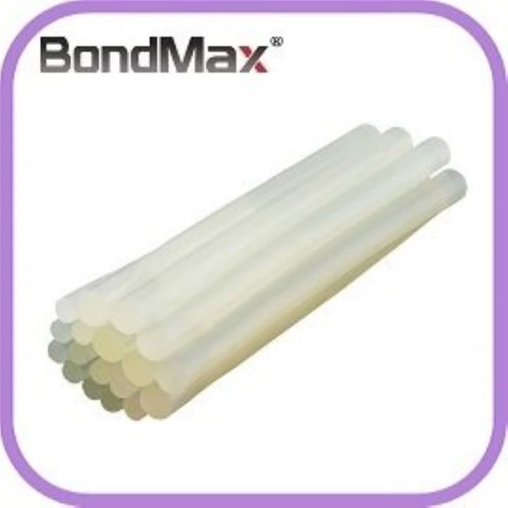 【BondMax】台灣製造 MIT -品質保證 手工藝DIY 熱熔膠條 -白透色 25KG (細款)