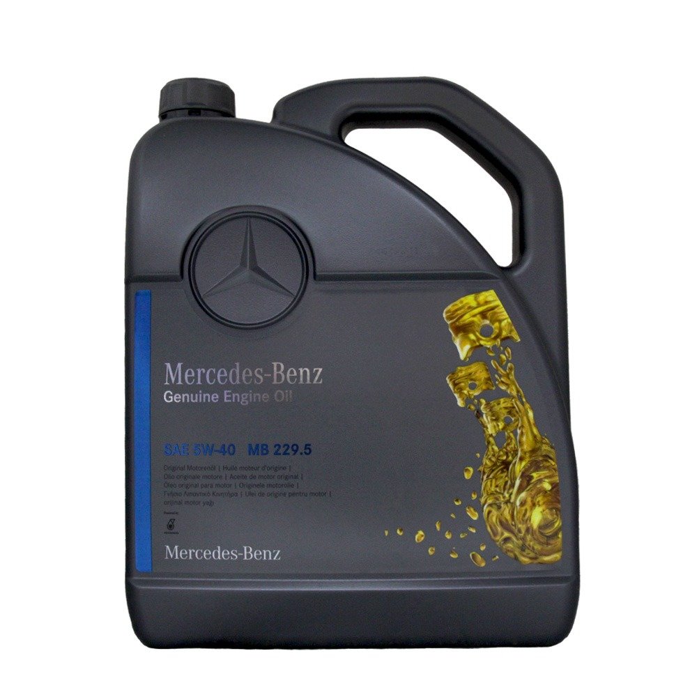 【易油網】Mercedes-Benz 229.5 5W40 賓士 合成機油 5L