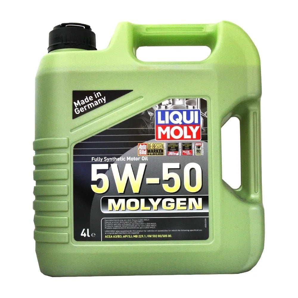 【易油網】LIQUI MOLY MOLYGEN 5W50 液態鉬 全合成機油 #2543 4L