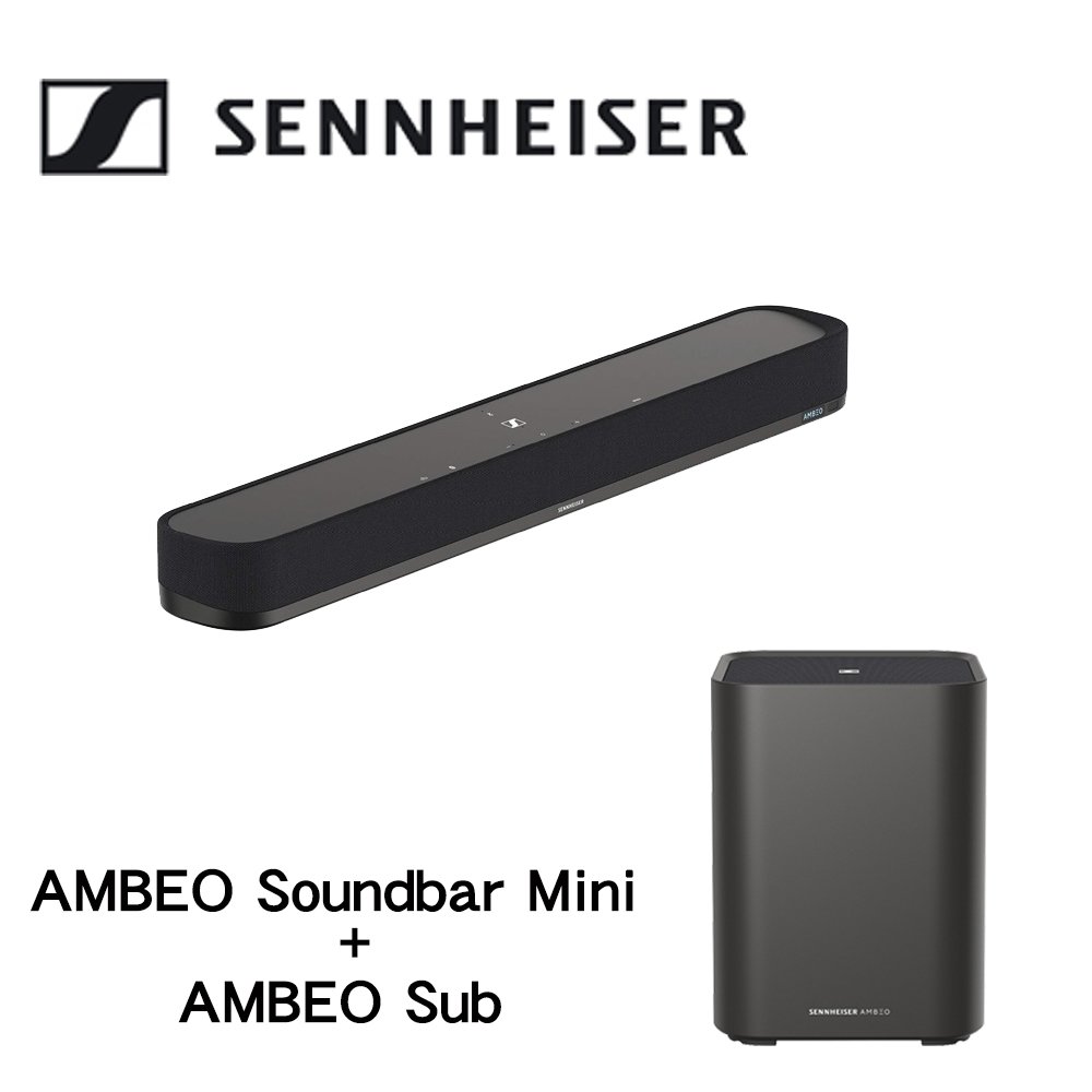 SENNHEISER 森海塞爾 AMBEO Soundbar Mini +AMBEO Sub 聲霸組合 7.1.4 聲道