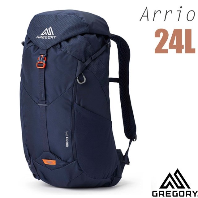 【GREGORY】ARRIO 24L 多功能健行登山背包(附全罩式防雨罩+FreeSpan通風背板)_136974-8885 火花藍