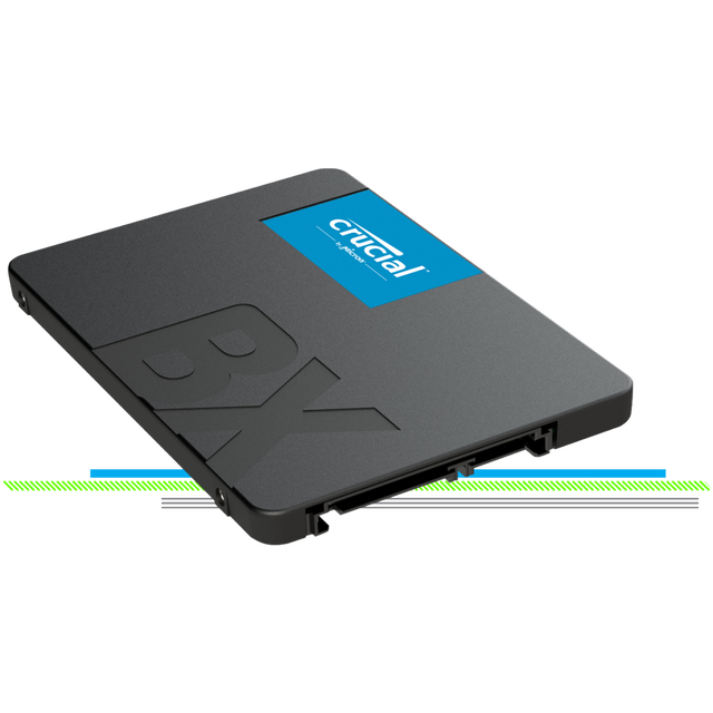 美光Crucial BX500 1TB SATA 2.5吋 固態硬碟