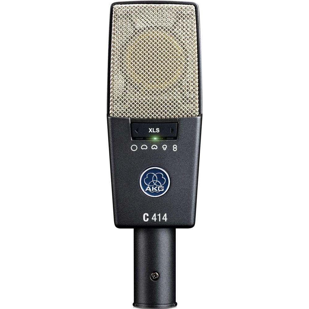 【音響世界】AKG C414 XLS極致銀9種指向收音模式電容麥克風含噴罩線材