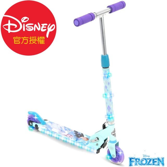 【HUFFY】 迪士尼正版授權 Fronzen冰雪奇緣 2閃輪 快裝兒童滑板車