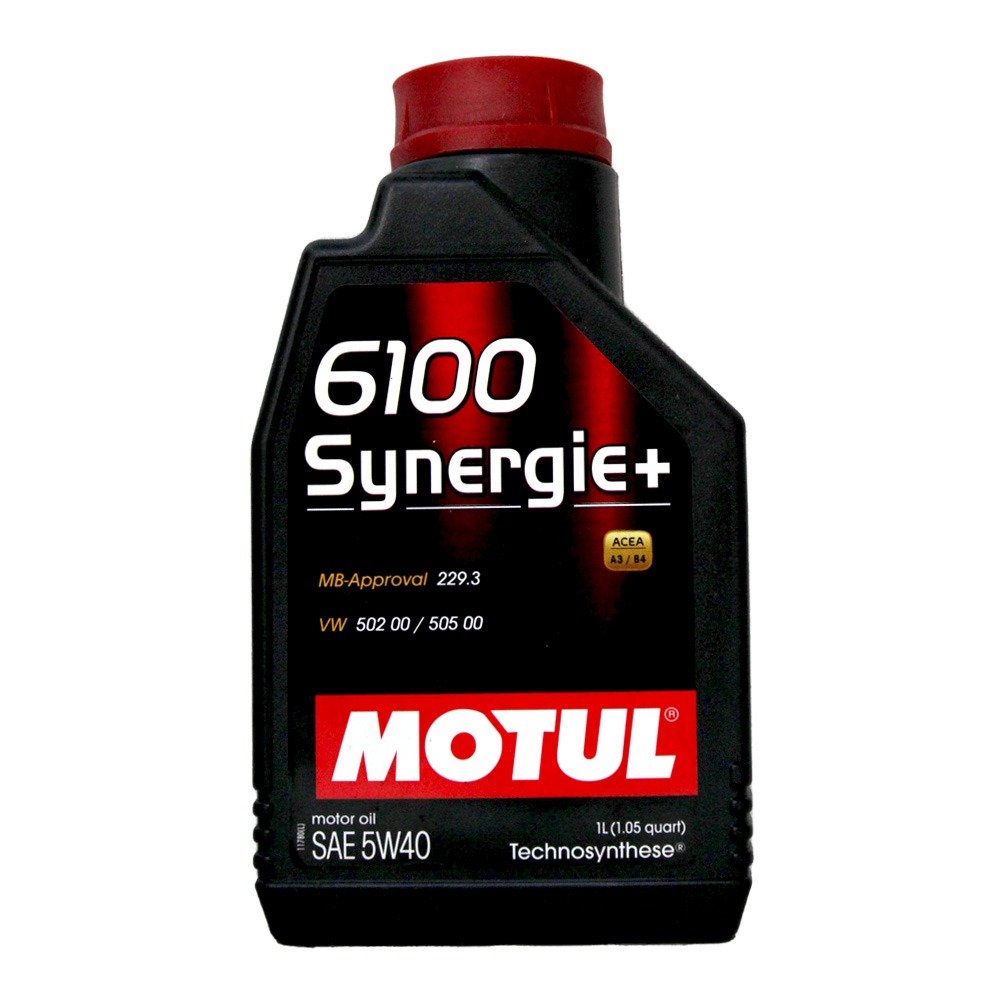 【易油網】MOTUL 6100 Synnergie+ 5W40 A3/B4 合成機油