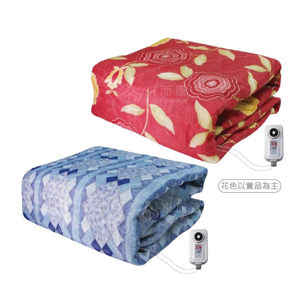 來而康 太陽牌 韓國原裝進口 SE-10 省電恆溫電毯 雙人 登山露營 電熱毯 保固兩年 花樣隨機出貨 買就送暖暖包X2