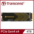 Transcend 創見 MTE245S M.2 2280 PCIe Gen4x4 4TB SSD固態硬碟 (TS4TMTE245S)