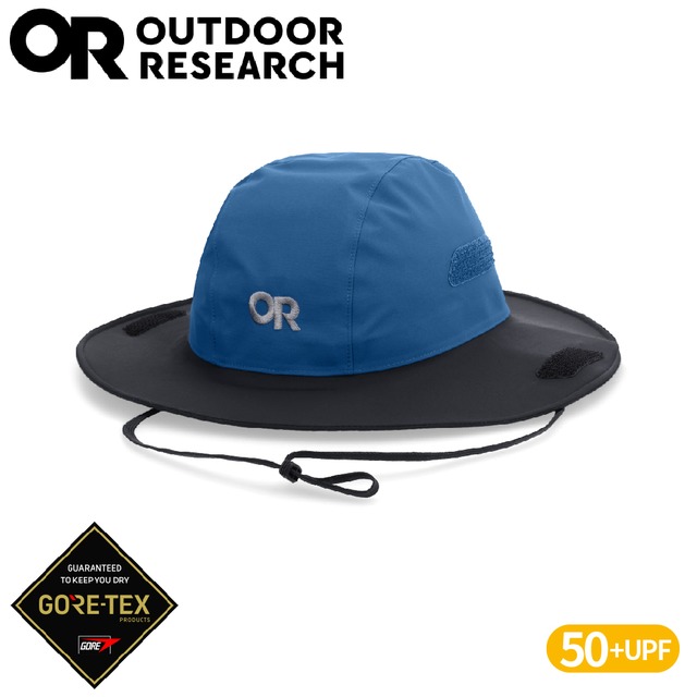 【Outdoor Research 美國 Seattle GTX防水透氣大盤帽《經典藍/黑》】280135/圓盤帽