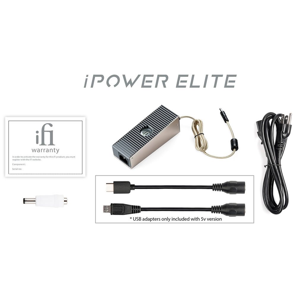 志達電子英國iFi iPower ELITE 直流電源淨化器第二代有源消噪技術濾除