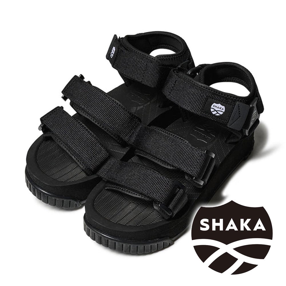 【SHAKA】NEO BUNGY PLATFORM女經典厚底涼鞋『黑色』SK105 戶外 露營 休閒 時尚 穿搭 舒適 厚底 涼鞋
