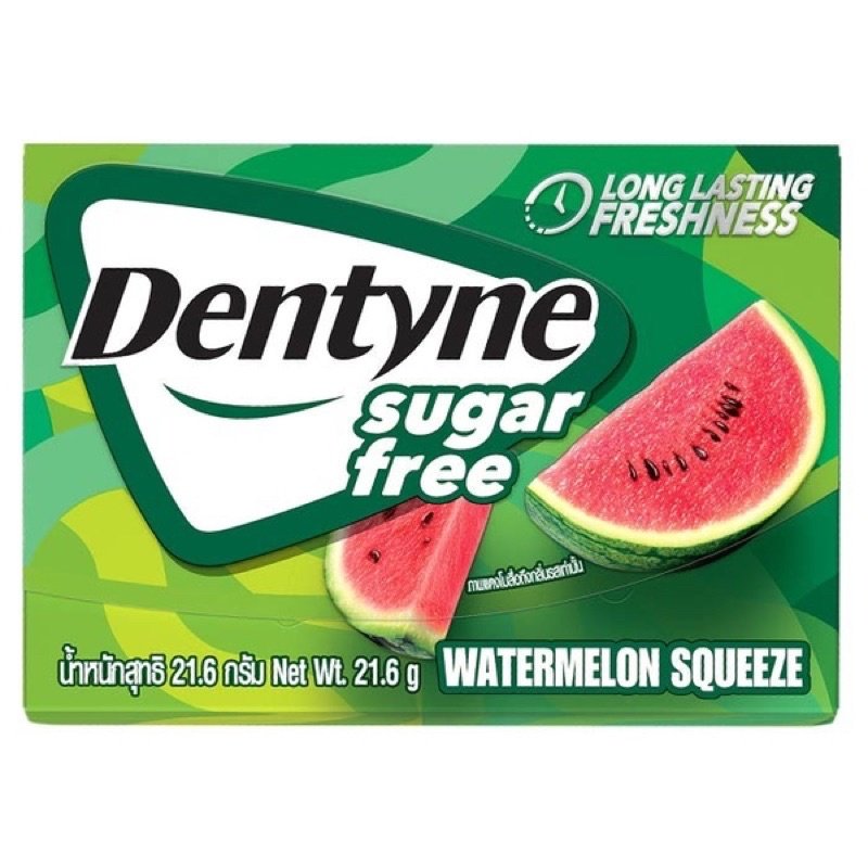 Dentyne 無糖口香糖 無糖西瓜/無糖薄荷 21.6g