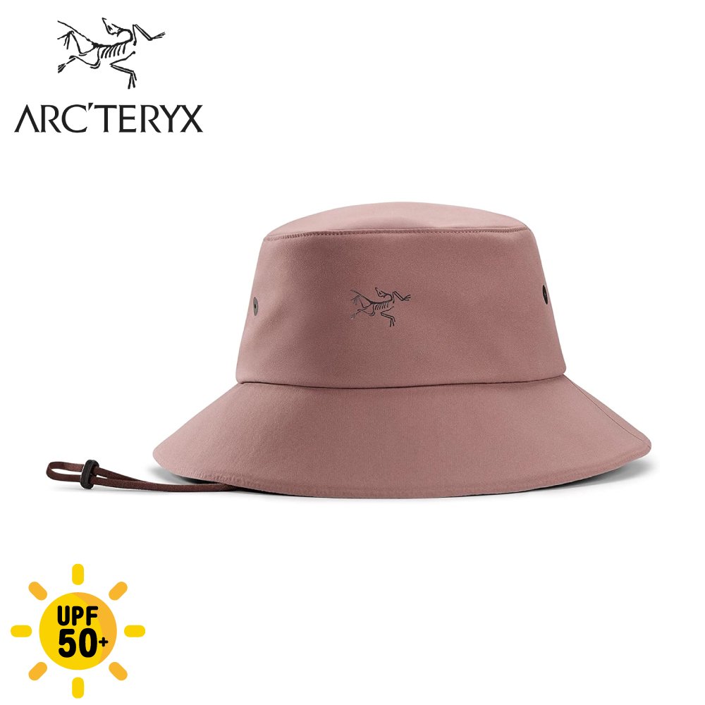 【ARC''TERYX 始祖鳥 Sinsolo 抗UV遮陽帽《柔紫》】X000005435/可折抗UV遮陽帽/漁夫帽/中盤帽