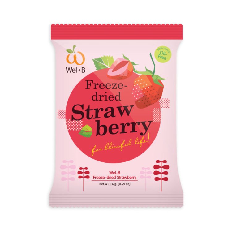 泰國Wel-B 冷凍乾燥果乾(14克)草莓