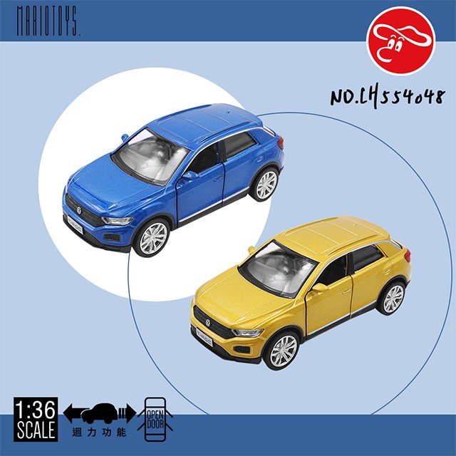 【瑪琍歐玩具】1:36 福斯Tango授權合金迴力車/CH554048