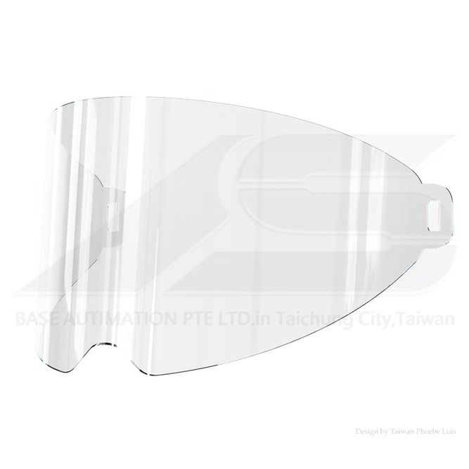 【變色龍H】Optrel helix型 焊接面具曲面外層護片(5片包裝) 5000.580