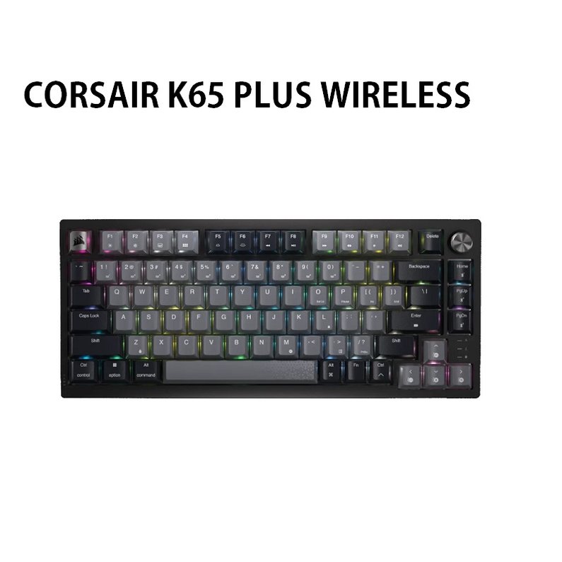 米特3C數位–Corsair 海盜船 CORSAIR K65 PLUS WIRELESS 三模無線75%機械式鍵盤/CH-91D421L-NA