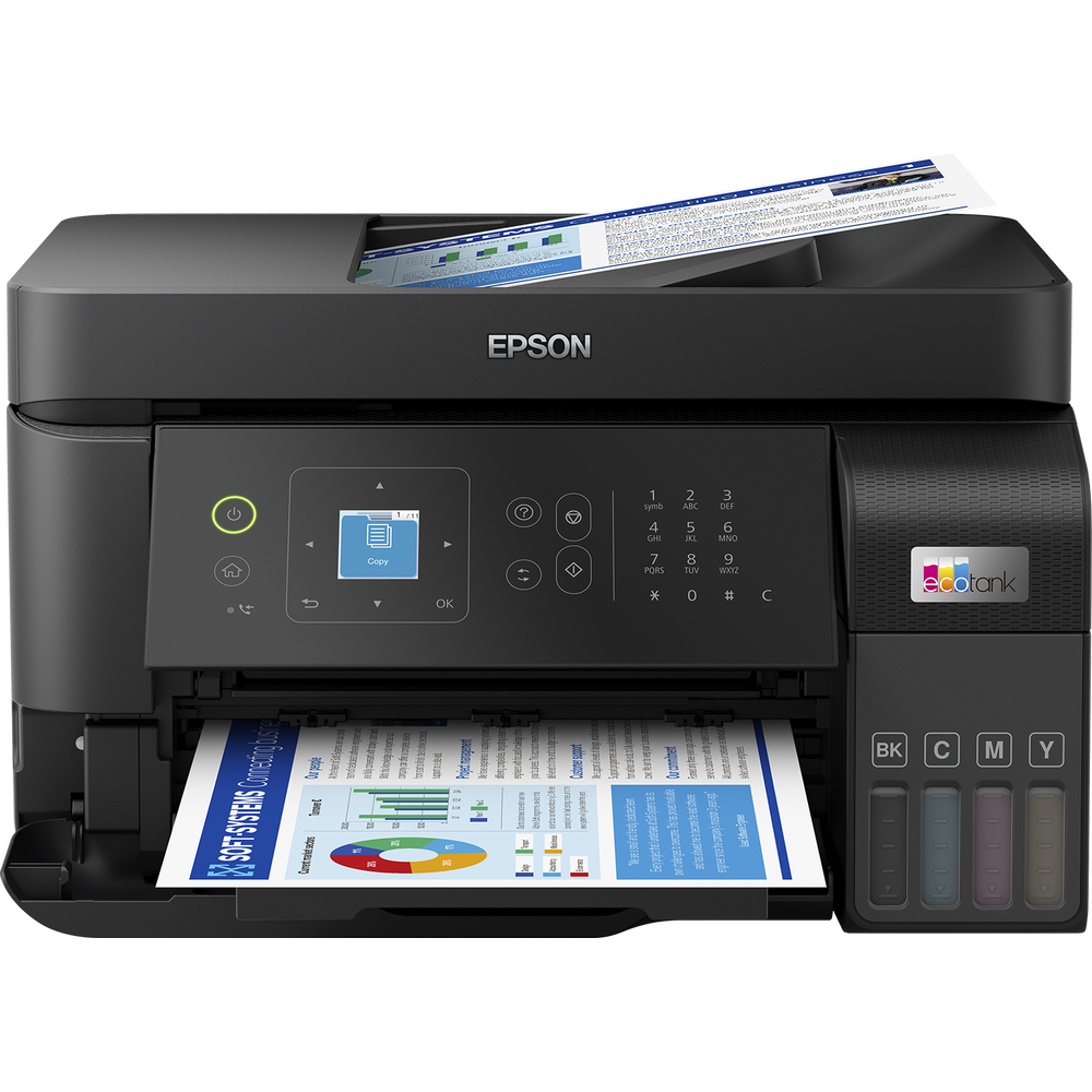 【好印良品】EPSON L5590 雙網傳真智慧遙控連續供墨複合機