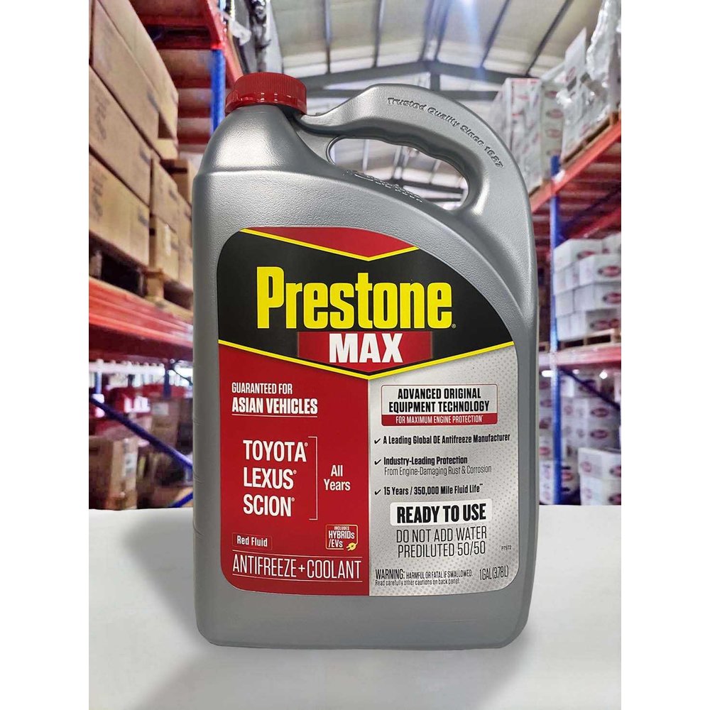 『油工廠』PRESTONE MAX 50% 水箱精 免加水 長效 防凍 防鏽 紅色 AF6210