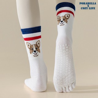 襪子 五指瑜珈襪 可愛動物襪 普拉提襪 防滑襪 空中瑜珈襪 空中瑜珈襪 YOGA SOCKS