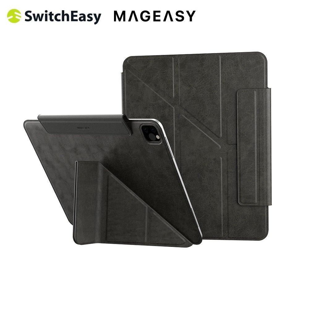 SwitchEasy MAGFOLIO iPad Pro 12.9吋(2022) 聰穎雙面夾磁吸式摺疊保護套