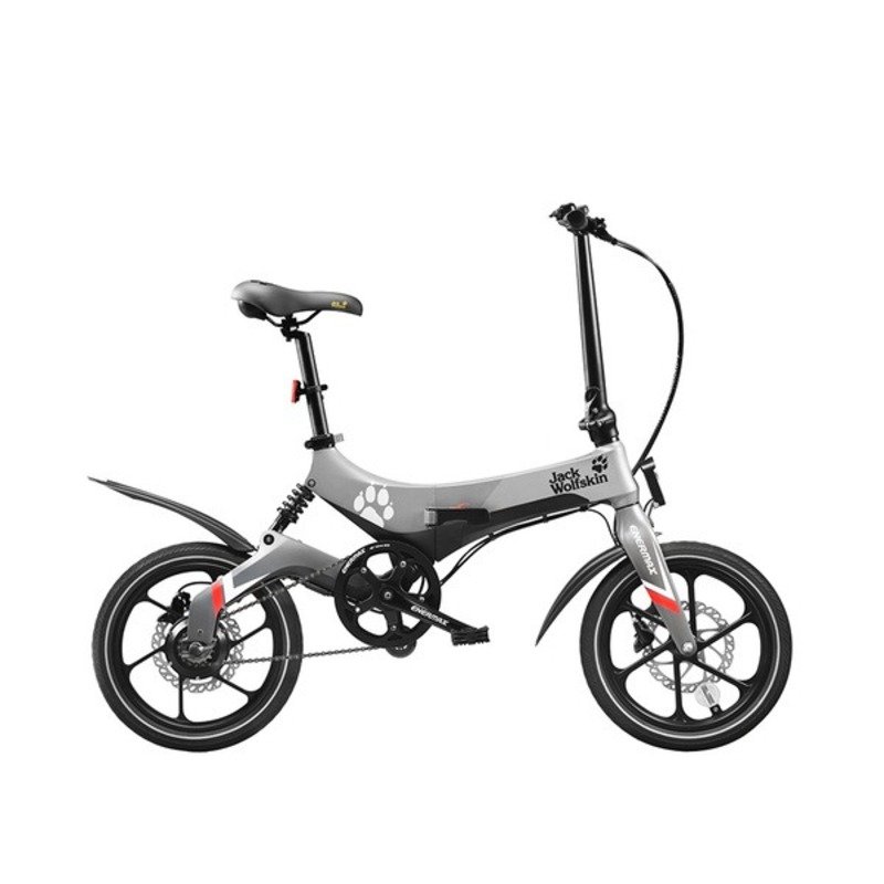ENERMAX MaxWolf Hybrid 168 摺疊電動輔助自行車（經典灰）