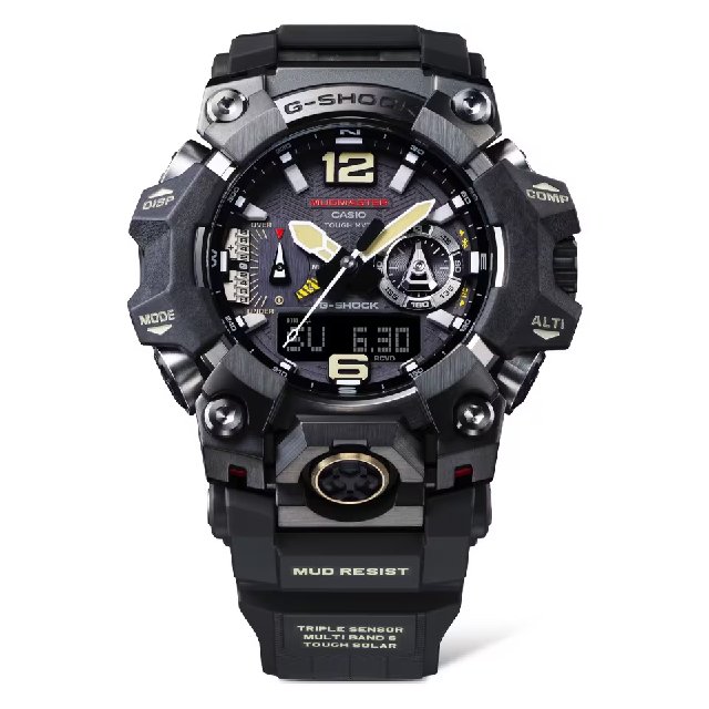 CASIO 卡西歐 GWG-B1000-1A旗艦錶款極端環境經典黑潮流腕錶 52.1mm