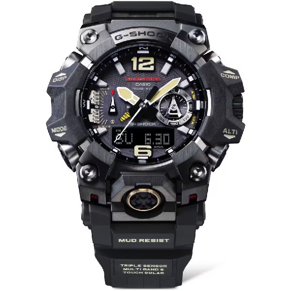 CASIO 卡西歐 GWG-B1000-1A旗艦錶款極端環境經典黑潮流腕錶 52.1mm