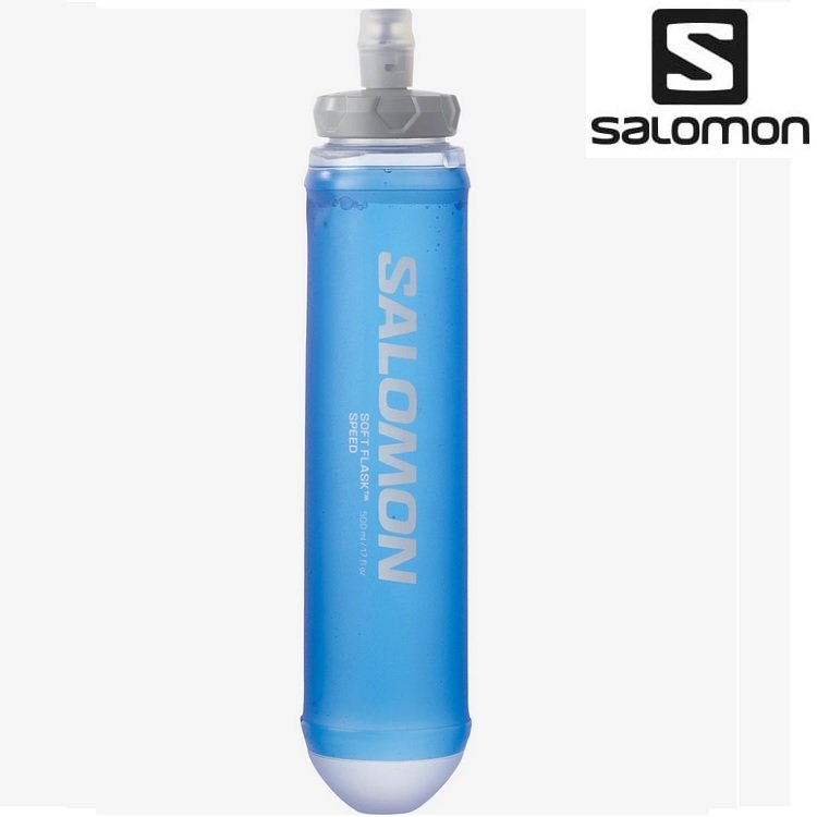 Salomon SOFT SPEED 軟水壺(硬底)/軟水瓶 500ml 藍色 LC1916400