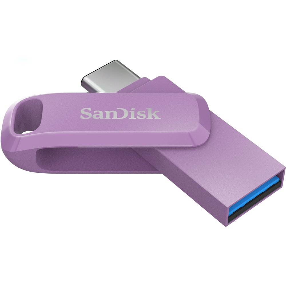 SanDisk Ultra Go 紫 USB Type-C 128GB 雙用隨身碟 USB3.1 / 讀:150M SDDDC3 128G DLP12