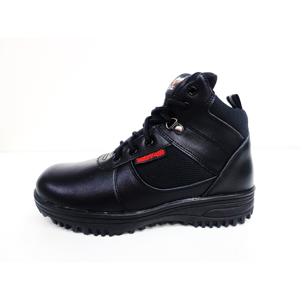 安全鞋-防水透濕安全鞋-Y8009B-F(SB-SRC-P-FO-E)黑加鋼片-防滑安全鞋-牛頭牌安全鞋- 防水氣墊休閒安全鞋-保證不脫膠開口安全鞋