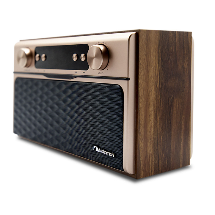 NAKAMICHI Soundbox Pro 復古木製藍牙喇叭2.0 收音機 音響