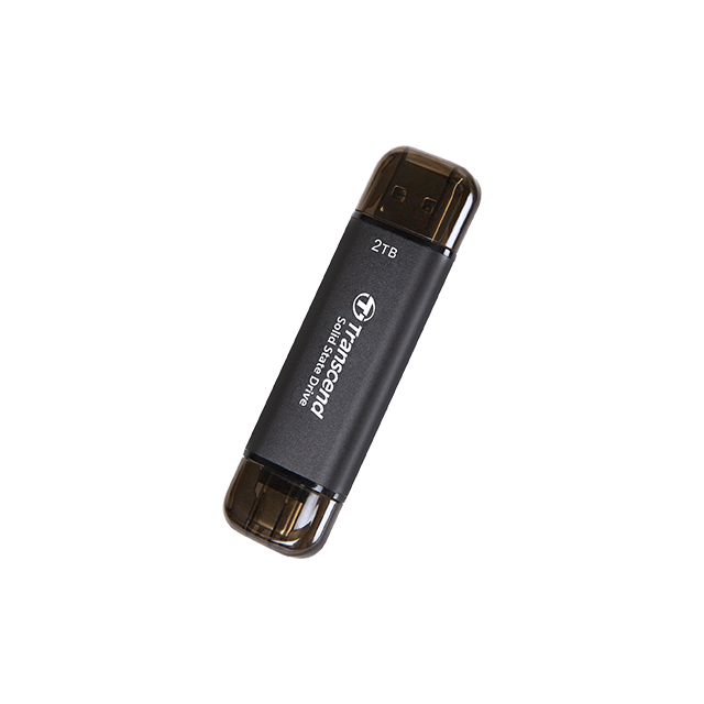 創見 Transcend ESD310C 2TB USB-A + USB-C 雙介面 外接式 SSD 固態硬碟 /紐頓e世界