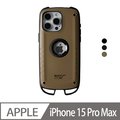 日本 ROOT CO. iPhone 15 Pro Max下掛勾式防摔手機殼 - 共三色