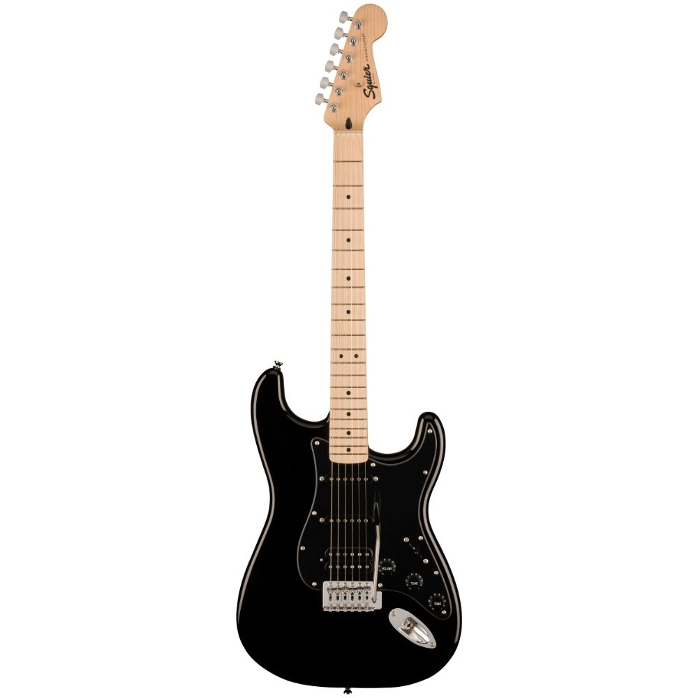 《民風樂府》Fender Squier Sonic Stratocaster HSS 亮面黑 電吉他 全新品公司貨 附贈配件 可特價加購音箱