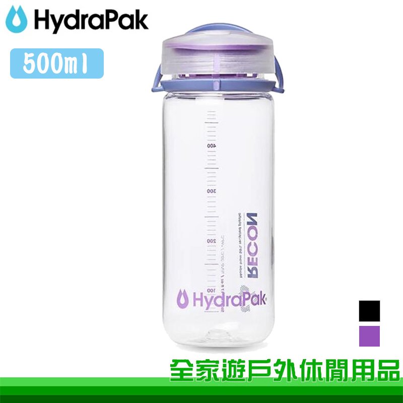 【全家遊戶外】HydraPak 美國 RECON 500ml 水壺 運動水壺 環保水壺 BR03