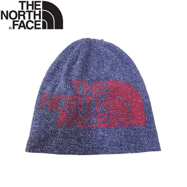 【The North Face 保暖雙面毛帽《藍/紅》】7WLA/針織帽/保暖帽/雙面/男女