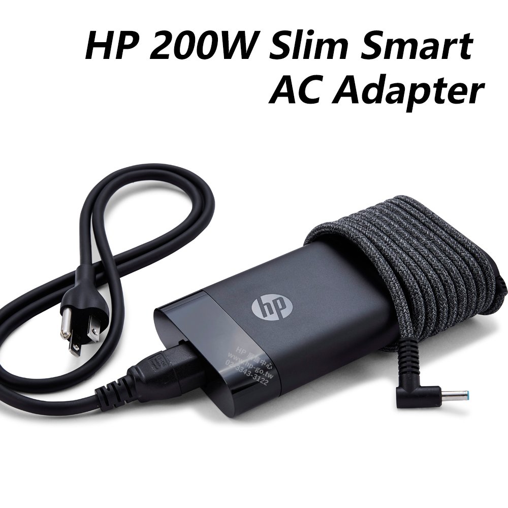 【HP展售中心】HP 200W Slim Smart 4.5mm AC Adapter 【491C7AA】充電器【現貨】